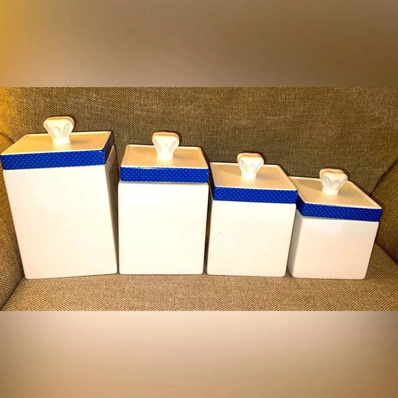 VTG The Pillsbury Doughboy/Danbury Mint 2000 Complete Canister Set Collection - Picture 10 of 15